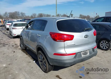 2015 Kia Sportage Lx z USA, uszkodzony, nr VIN KNDPB3AC8F7683648